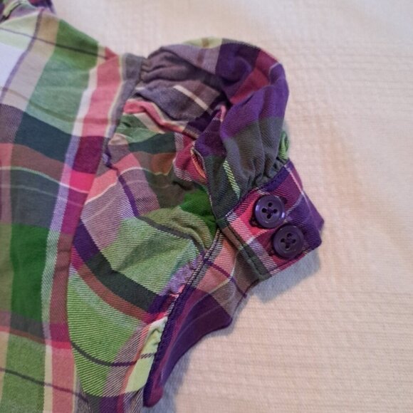 Gymboree girls size 9 shirt dress Falling for Feathers line, belted, EUC - Picture 4 of 4